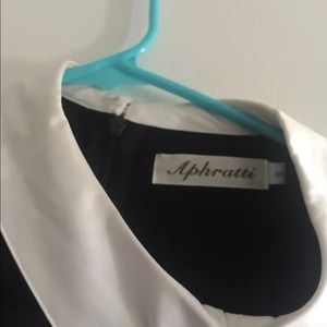 Vintage Witchy dress all black with white calor.